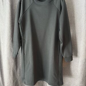 Pact women’s Black Sweatshirt Dress